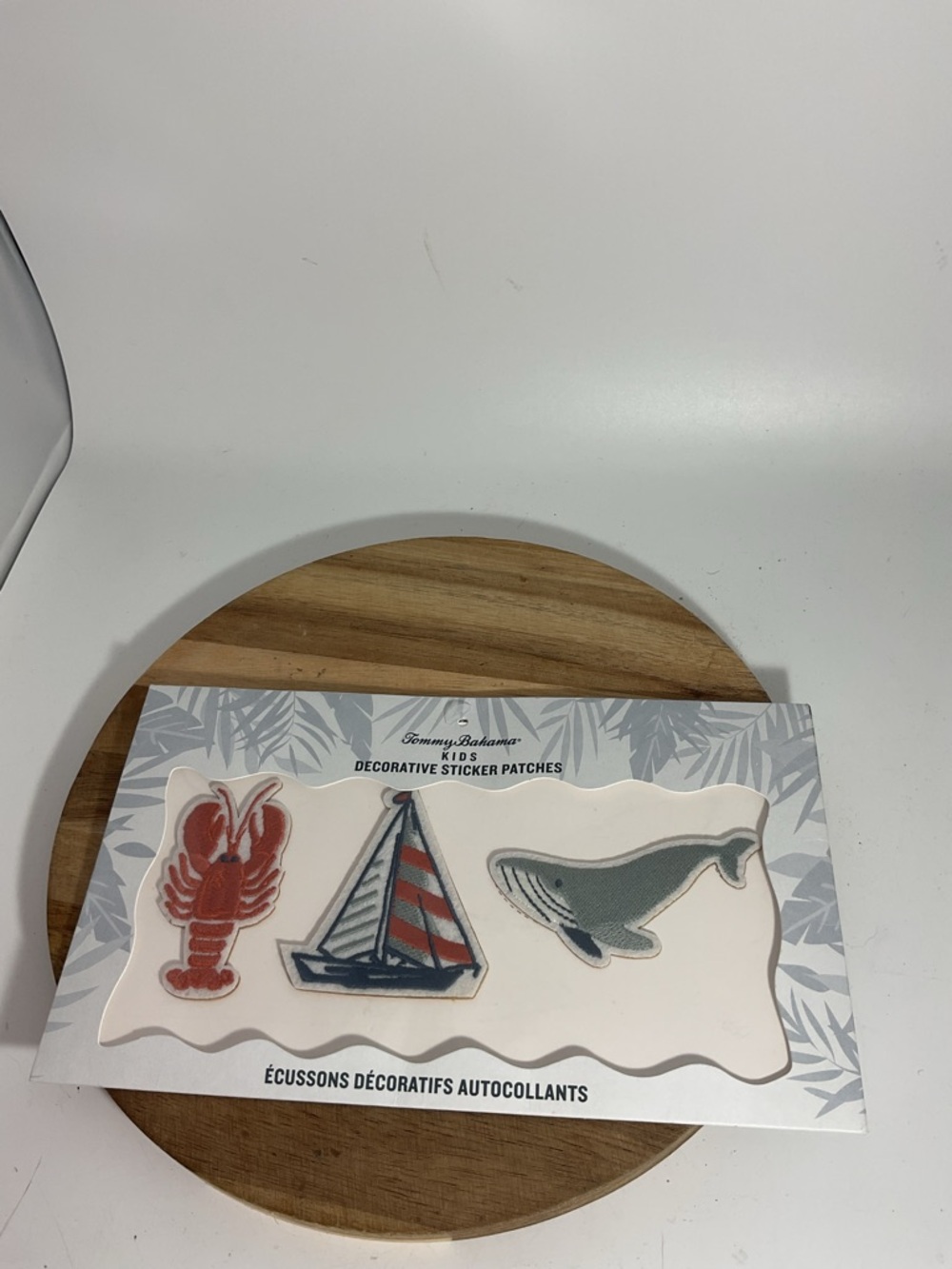 Tommy Bahama Kids Red, Blue, Gray Nautical Sticker Patches